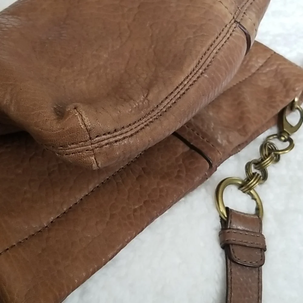 Fossil Leather Y2K Hobo